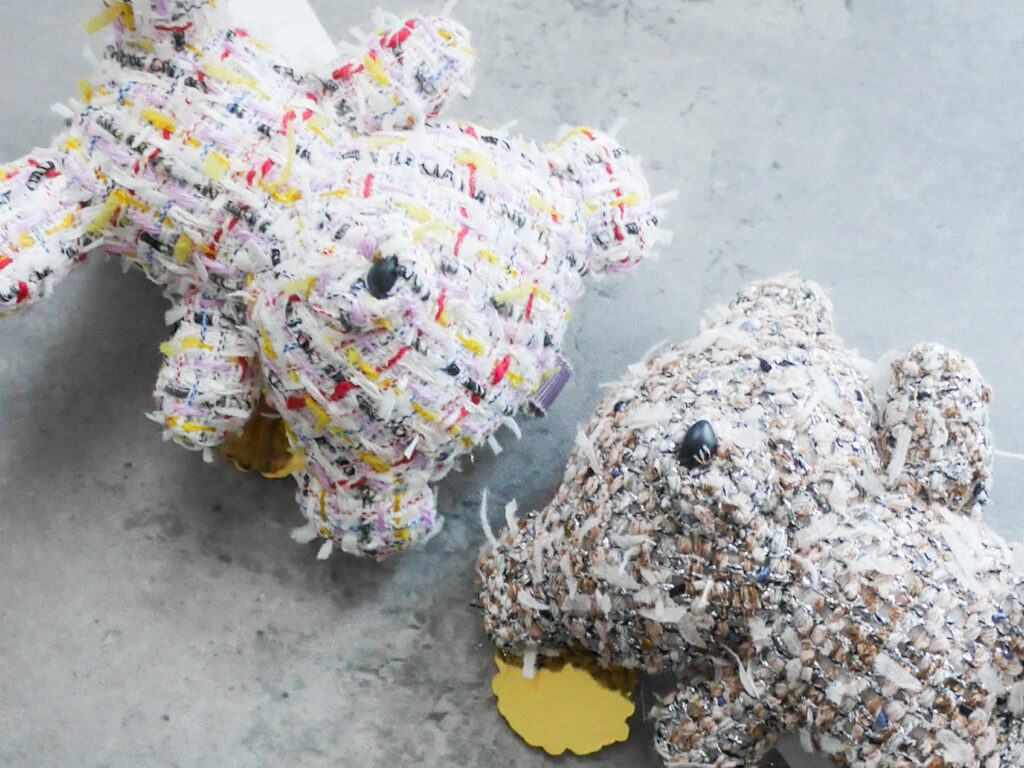 生地そのものが作品